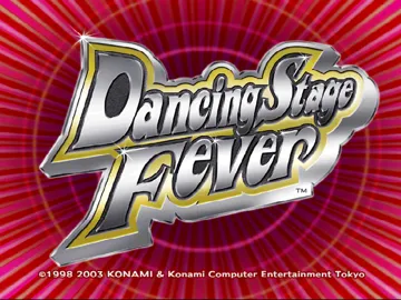 Dancing Stage Fever (EU) screen shot title